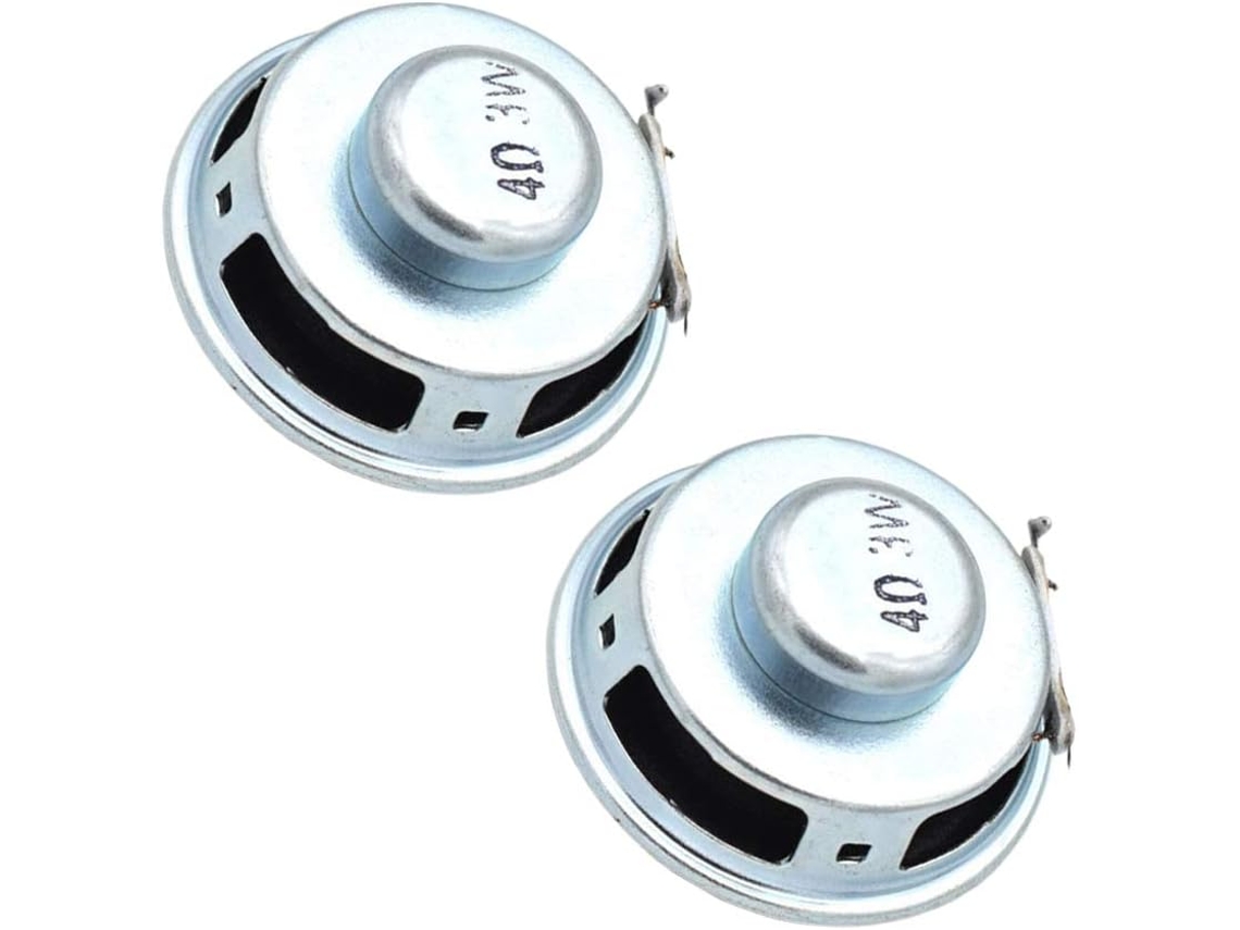 Tweeter Metálico De 3 Watts E 4 Ohms Para Áudio Externo.
