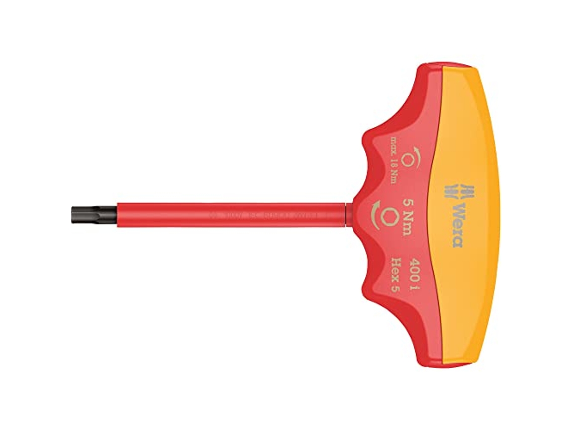 Chave de Parafusos INDOOSTRIAL Wera 0 dinamom�trico Vermelho/Amarelo (4.0 Mm)