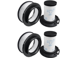 Kit Com 4 Elementos Filtrantes Para Aspirador De Pó Rowenta Haoyunda Zr00907/908 Rh98xx/99xx