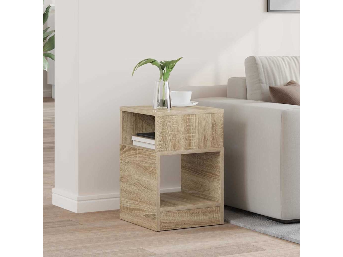 Vidaxl Mesa De Apoio Carvalho Sonoma 30,5 X 30 X 45 Cm