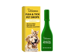 Antipulgas para cães e gatos, tratamento de coceira e limpeza externa LAXISCREED