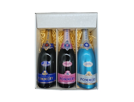 White Box: MARQUIS DE POMEREUIL – 1 Brut And 2 “Square” Flutes