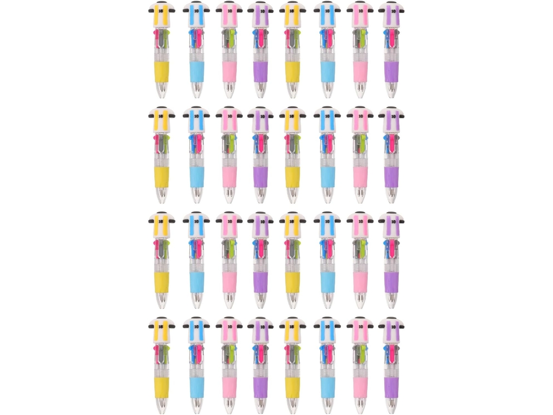 Conjunto De 24 Canetas Com Design De Camisa De Futebol, Canetas