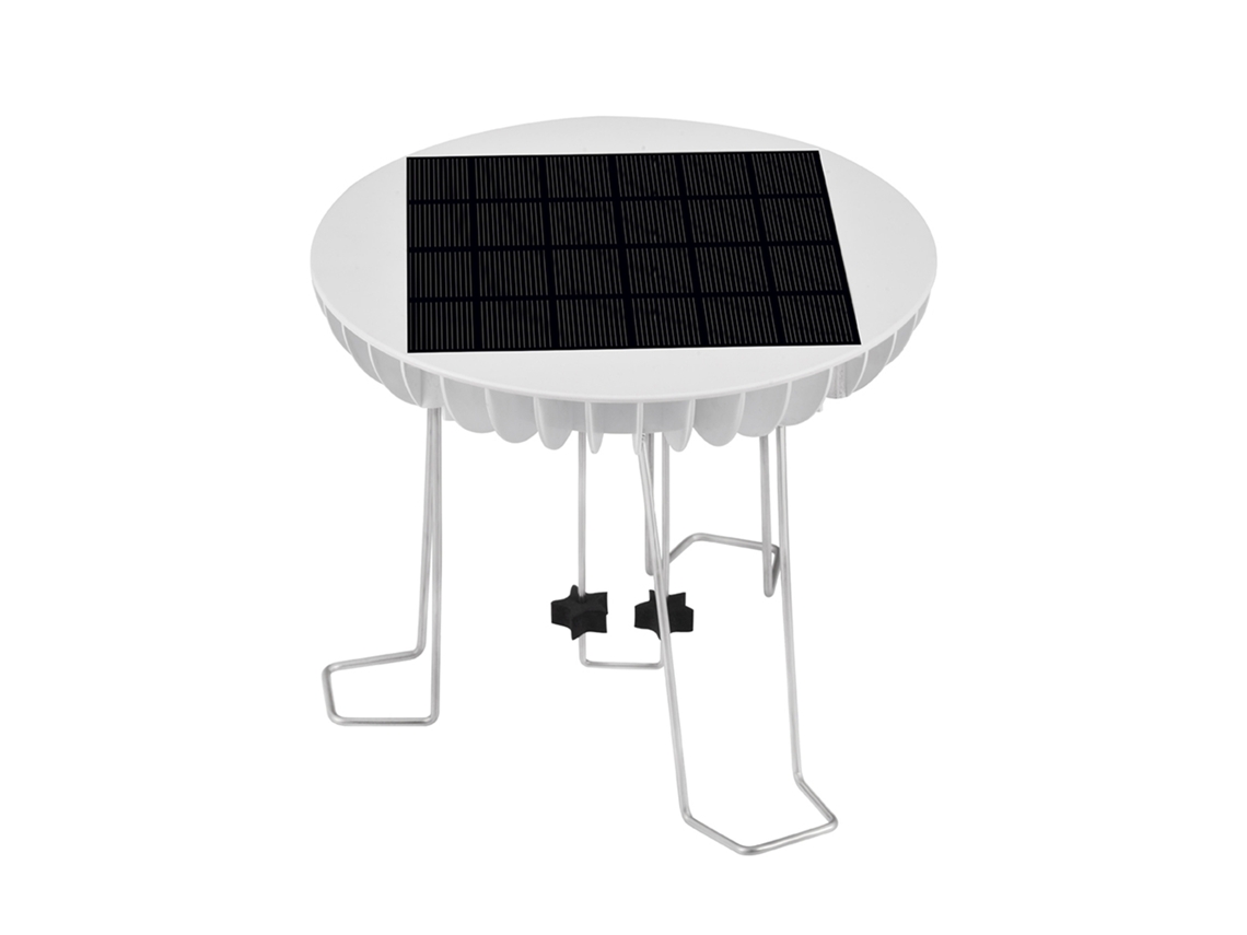 Agitador De Água Solar Bateria Para Banhador De Pássaros