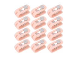 12pcs Grampos lençol anti derrapante para edredom rosa S/MARCA