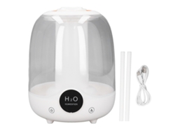 Umidificador de Mesa 3l com Aromaterapia e Dupla Nebulização para Casa e Escritório