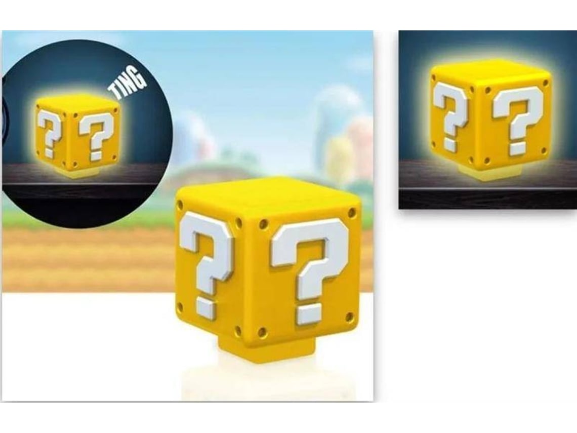 Candeeiro SUPER MARIO Mini Question Block