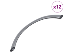 Cabo 12 Pcs Prata 107 X 3.6 X 23 Mm Aço Inox VIDAXL