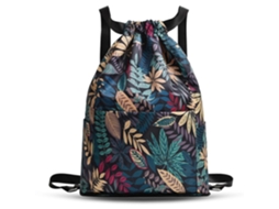 Mochila Impermeável Com Cordão, Dobrável, De Grande Capacidade, Com Separação Para Itens Secos E Molhados, Ideal Para Viagens E Esportes. Também
