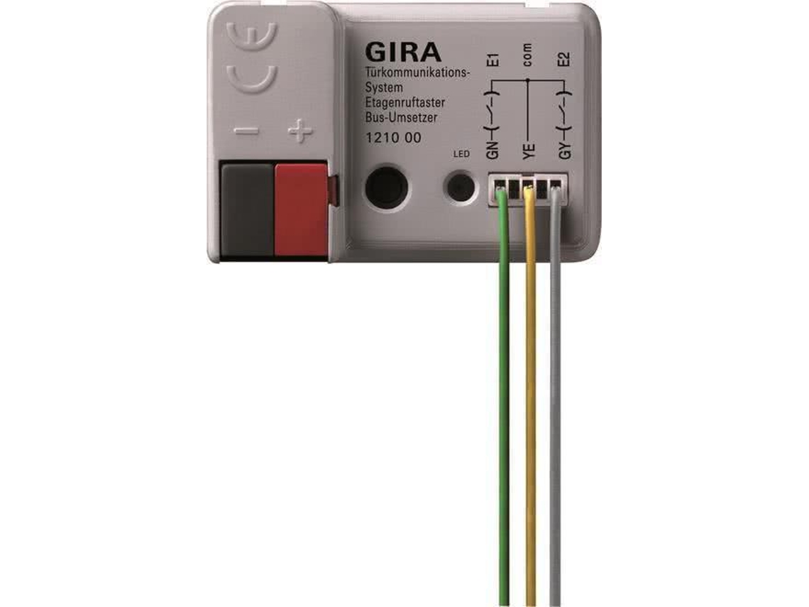 Interface de botão de pressão dupla. 121000 Gira (121000)