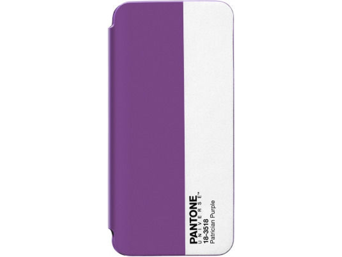 Capa iPhone 5, 5s, SE CASE SCENARIO Scn Pantone Bookcase Roxo (Outlet Caixa Aberta)