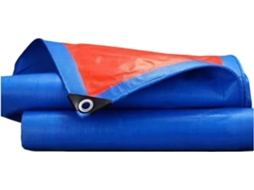 Poly Tarp 7 * 8m Multipurpose Protective Cover, Lightweight, Durable, Waterproof, Weather Proof Blue 2 * 2m