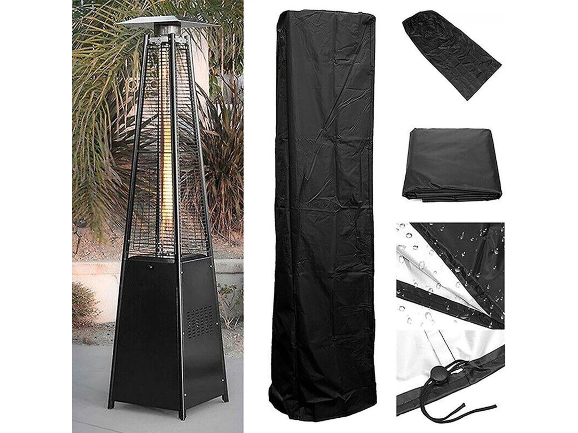2026 funda Impermeável para Calentador de Terraza Pirâmide de Gás Tbj Oxford 53x61x221cm