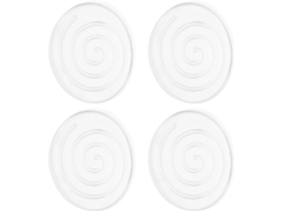 Protetores Antiderrapantes Transparentes Sherchpry, Em Pu, Para Móveis, 4 Peças Autoadesivas, Protetores Para Pés De