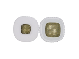 Cubre Almohadillas De Oreja De Algodón Blanco Para Auriculares Marshall Major, Repuestos De Reemplazo