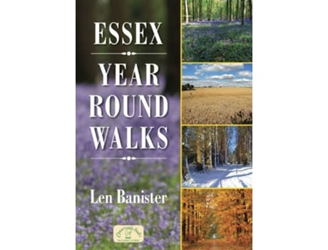 Livro Essex Year Round Walks de Len Banister (Inglês)