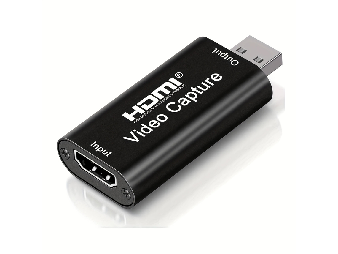 Placa de Captura de Vídeo HALINUIA Usb 2.0 (adaptador Hdmi 1080p)