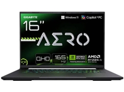Portátil Gaming GIGABYTE  Aero X16 (AMD Ryzen AI 7 350 - 	NVIDIA GeForce RTX 5070 - RAM: 32 GB - 1 TB SSD - 16'')