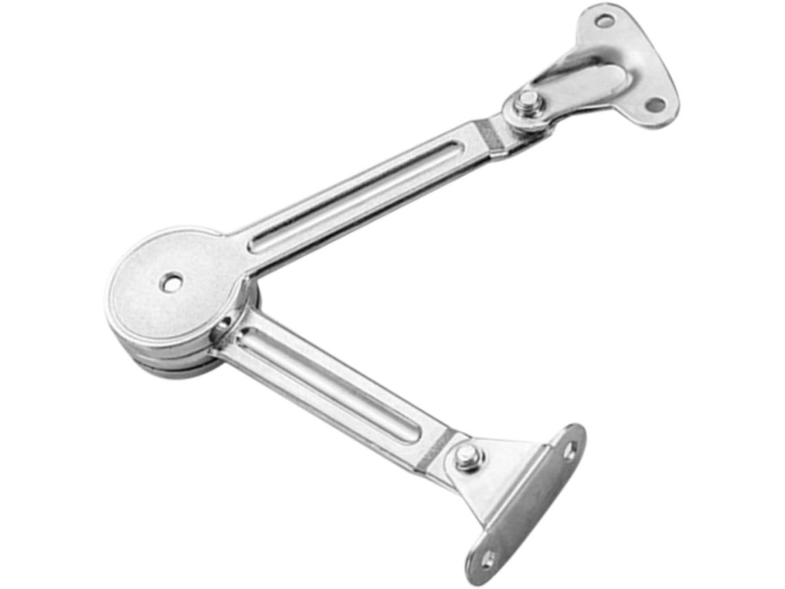 Barra De Suporte Metálica Com Para Armários Cozinha E Guarda-roupas.