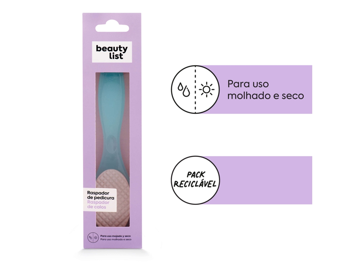 Raspador de Pés Azul BEAUTY LIST