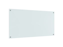 Escrivaninha Branca Retangular Moderna Vidaxl Branco Vidro (120 X 60 X 0.6 Cm)