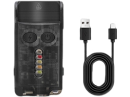 Lanterna Giratória, À Prova D Água Ip65, Recarregável, Ideal Para Camping E Uso Externo