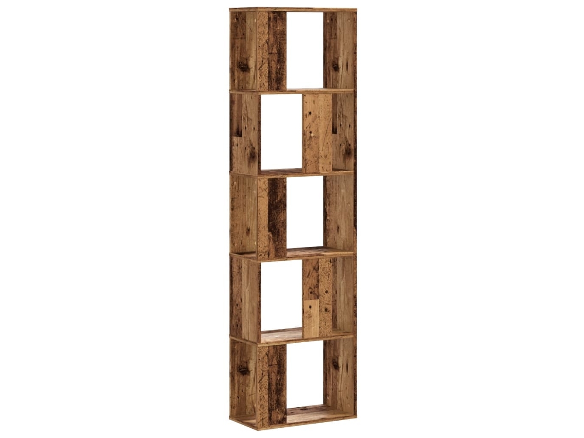 Bookcase, Bookcases Vidaxl Marrom Madeira Processada (n/a)