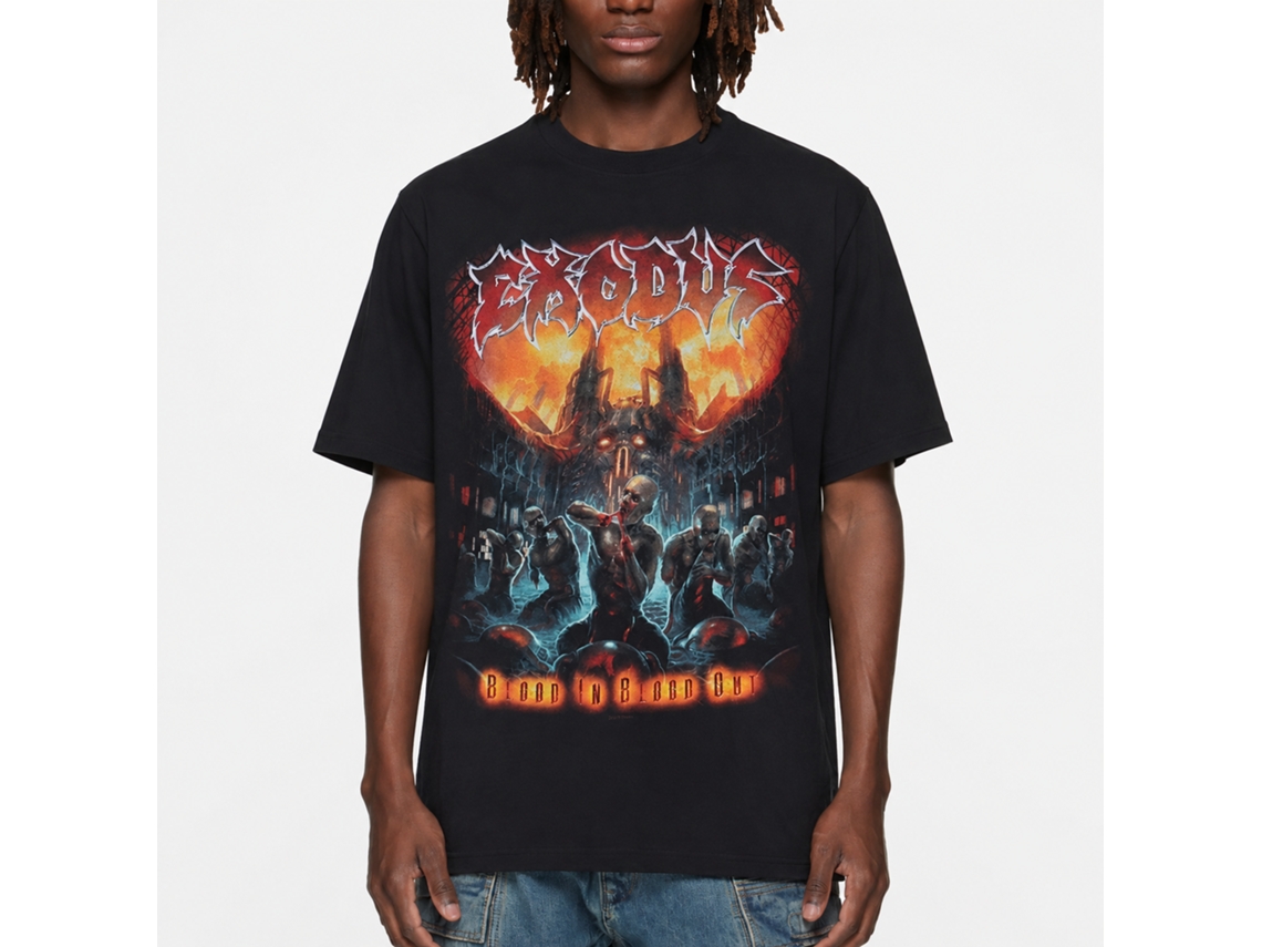 Exodus Blood In Blood Out T-shirt Unisex Adults Size:xxl