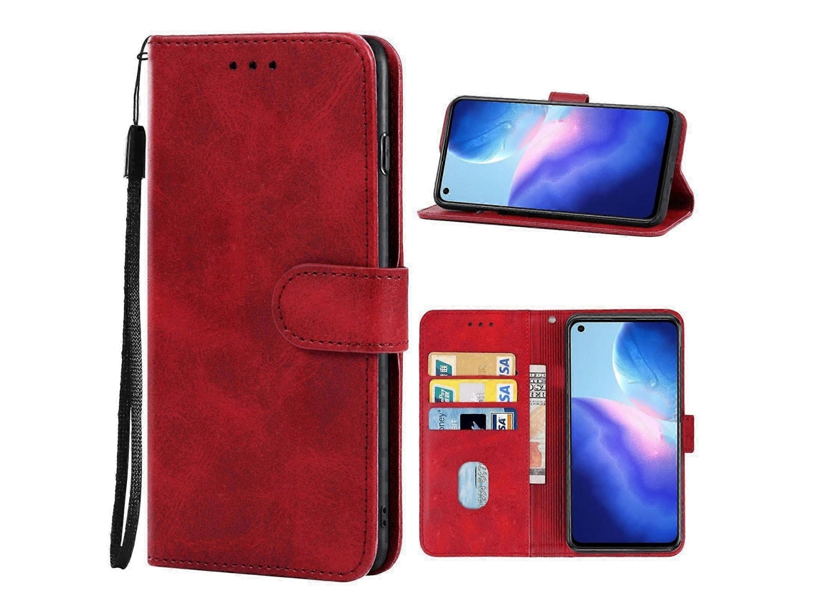 Capa De Couro Para Oppo Reno5 4g
