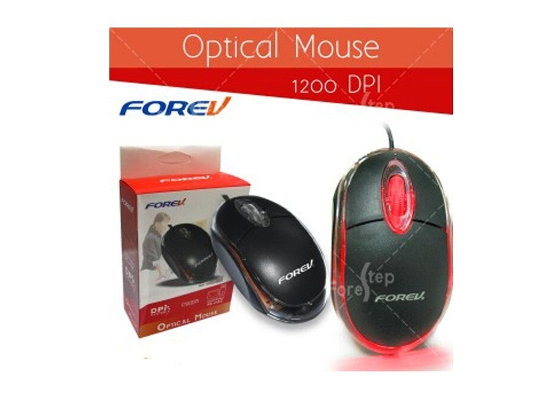 Raton Mouse Forev Fv 009 Optico Ordenador Pc Portátil, Envío 24h, Negro