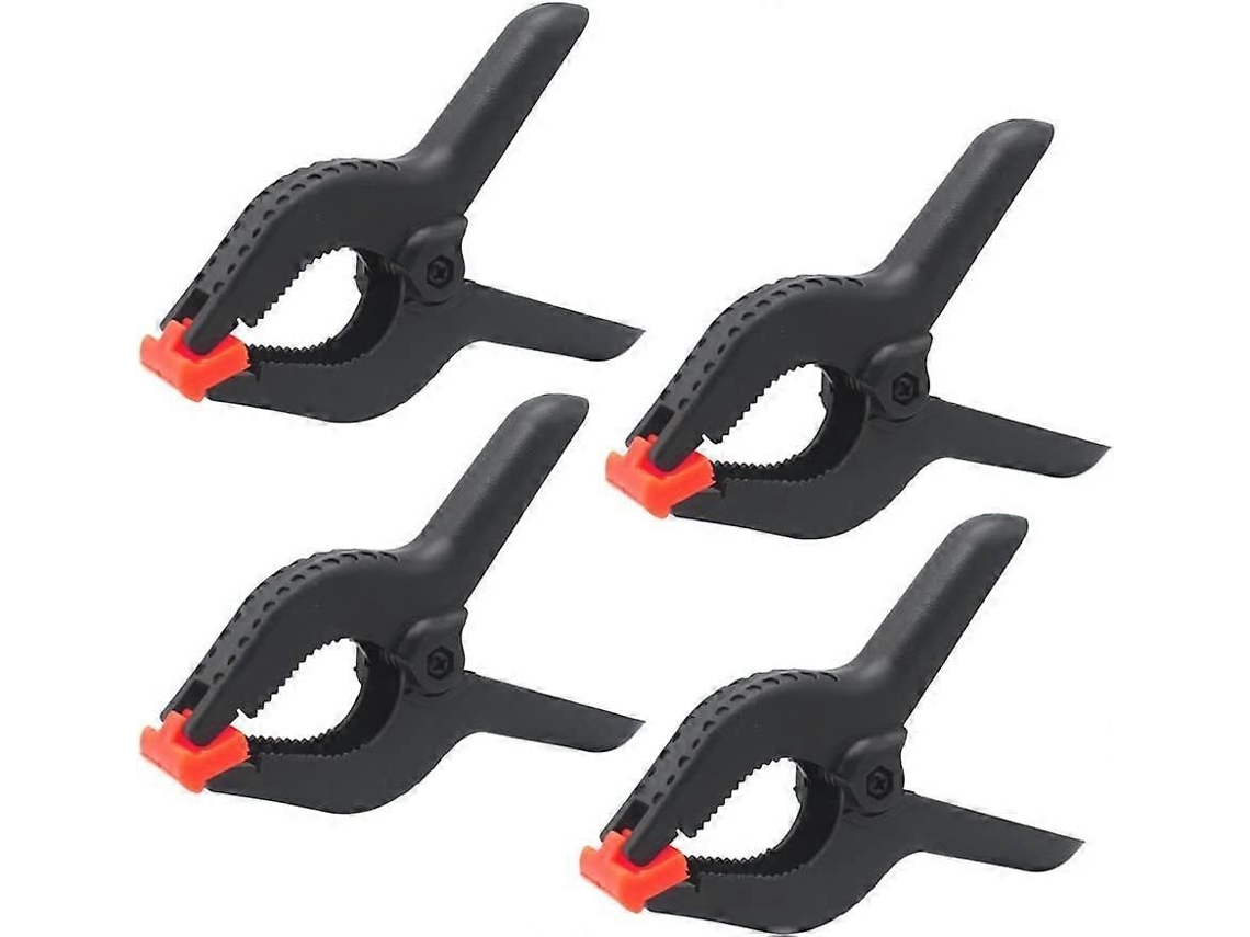 4 Grampos De Mola 4,5 Polegadas Para Fundo Fotográfico Ou Carpintaria
