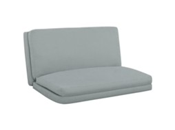 Sofá conversível, dobrável, 4 partes, carga 240kg, Cinza, 137,5x85,5x74cm | S/MARCA