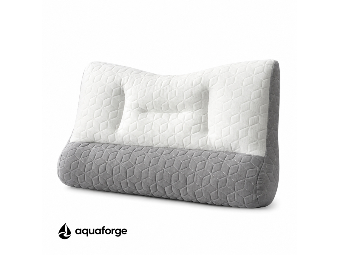 Almofada Cervical Ergonómica Látex 40 X 65 Cm