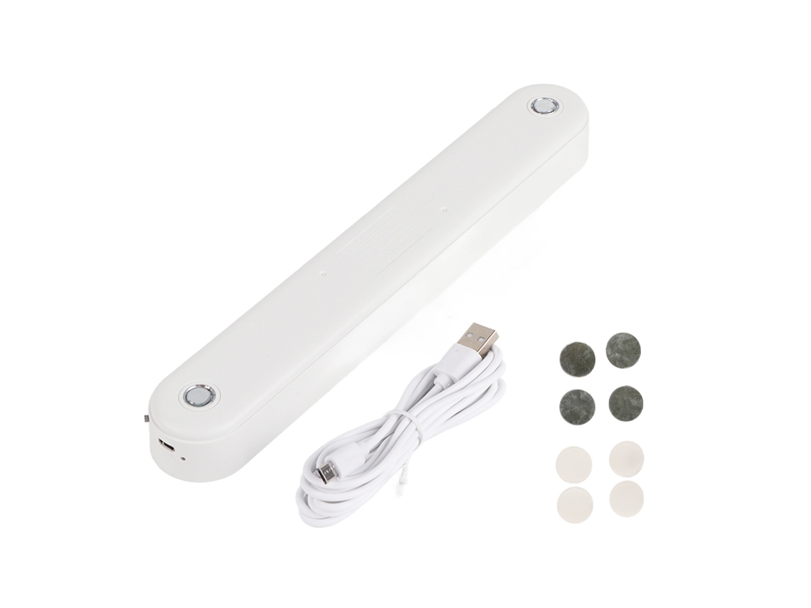 Luminária De Leitura Usb Led Para Dormitório, Proteção Para Os Olhos, Interruptor De Toque, Luz Noturna Recarregável Para Armário Ou Guarda, Roupa