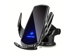 Suporte Magnético para Carregador de Carro com fixação automática e rotação de 360° para iPhone, Samsung, Xiaomi STELASPLEN