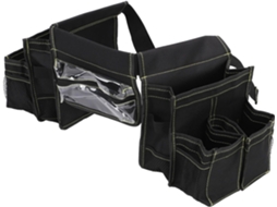 Bolsa Para Ferramentas Asixxsix, Avental Com Fivela Ajustável, Bolso Para Celular, Cinto De Ferramentas Em Tecido Oxford