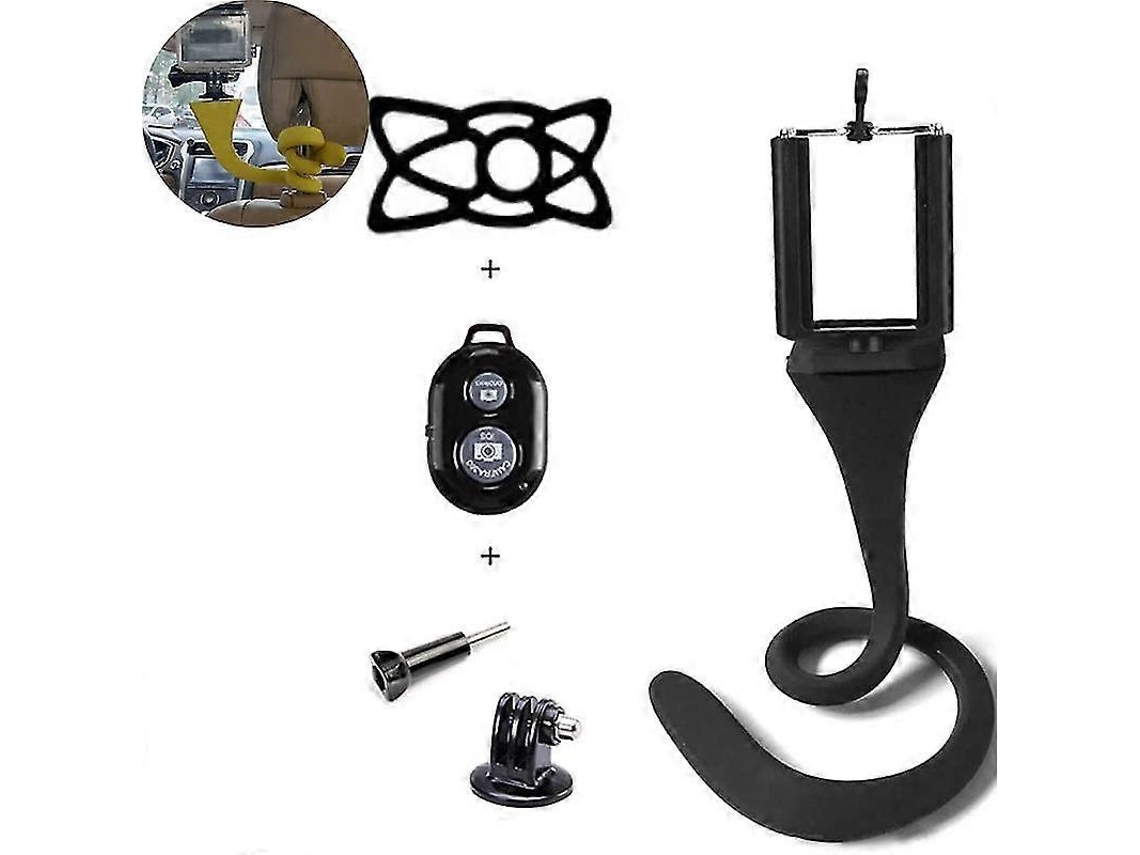 Lurelia Bastão De Selfie Com Controlo Remoto, Rotação 360°, Para Telemóvel, Em Silicone