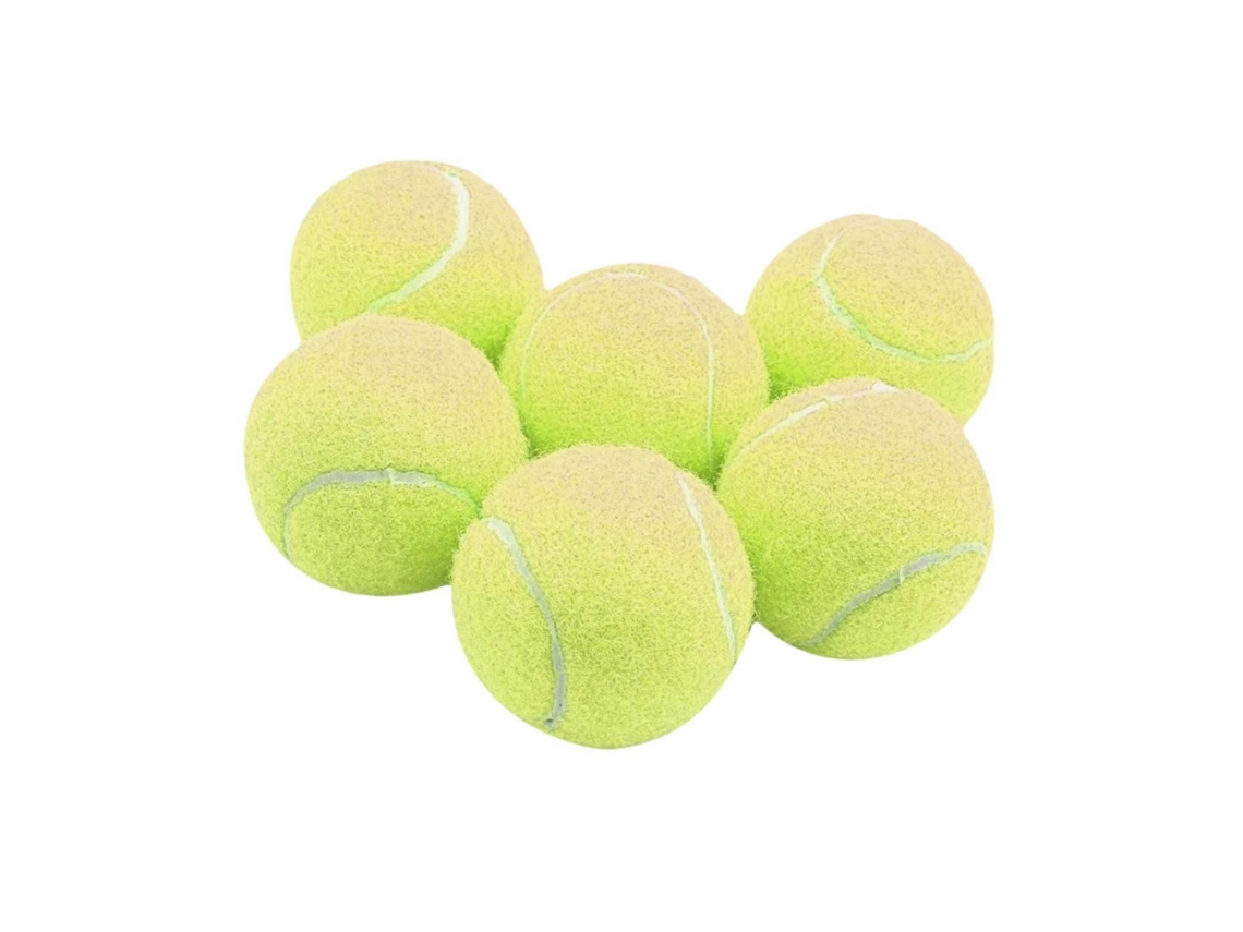 6 Bolas De Tênis Com Elástico Para Jogos E Entretenimento, Cor Rosa