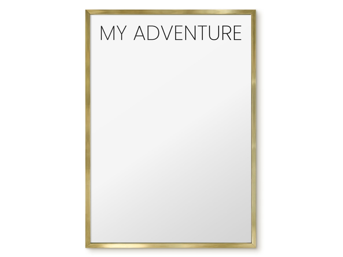 Magnetic Wall Board My Adventure For The Office Espelharte (50x70 Cm)