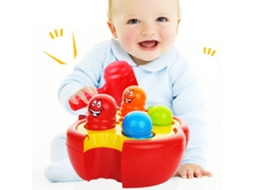 Mali brinquedo de Martelo Lagarta Animada para Bebê Jogo de Bater Bancada Infantil Presente
