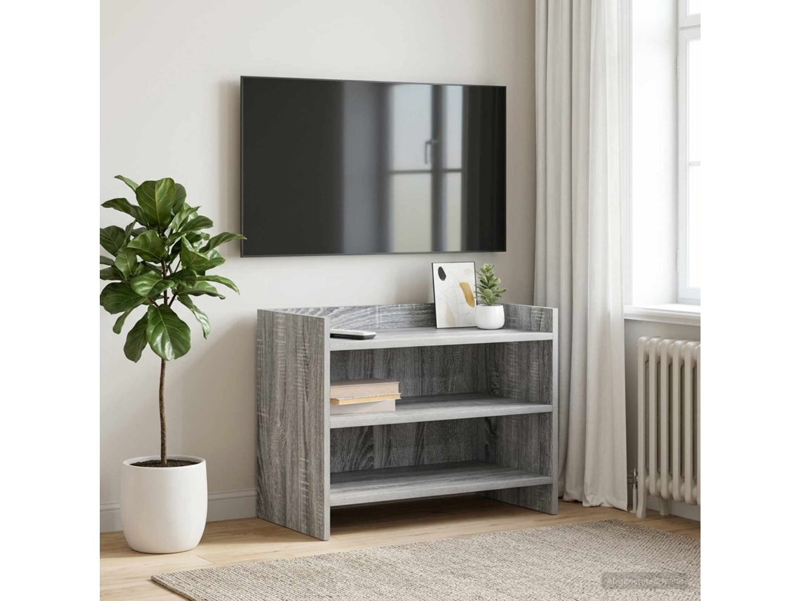 Vidaxl Gabinete Para Tv 60 X 33 X 47 Cm Sonoma Cinzento
