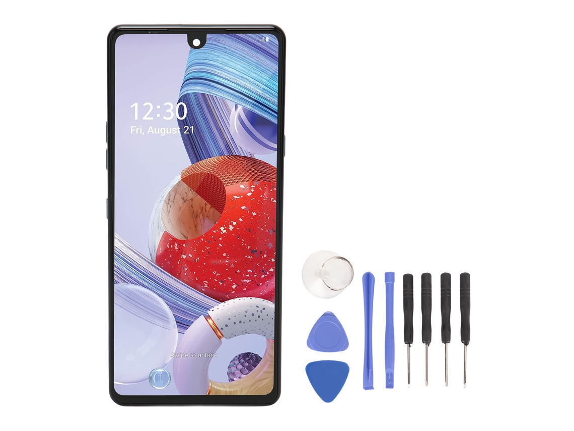 Aetheria tela Lcd para Stylo 6 Q730 Q730am Q730tm 6,8 Polegadas com Touch Digitizer Kit de Substituição Preto