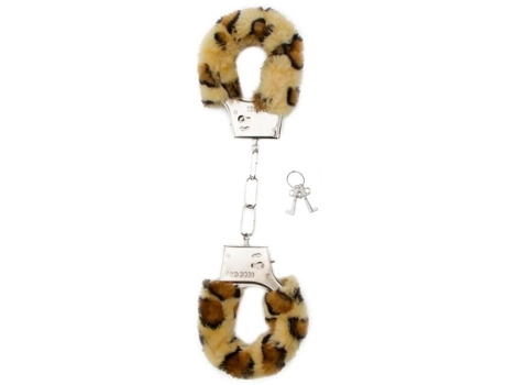 Algemas Peludos de Leopardo SHOTS TOYS