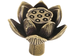 Puxador Decorativo Versátil Em Latão Para Portas De Cômodas, Gavetas Ou Armários, Com Formato De Cápsula, Cor Cobre