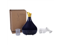 Laxiscreed Difusor De Aromaterapia Em Porcelana Azul E Branca Com Função De Umidificador Inteligente