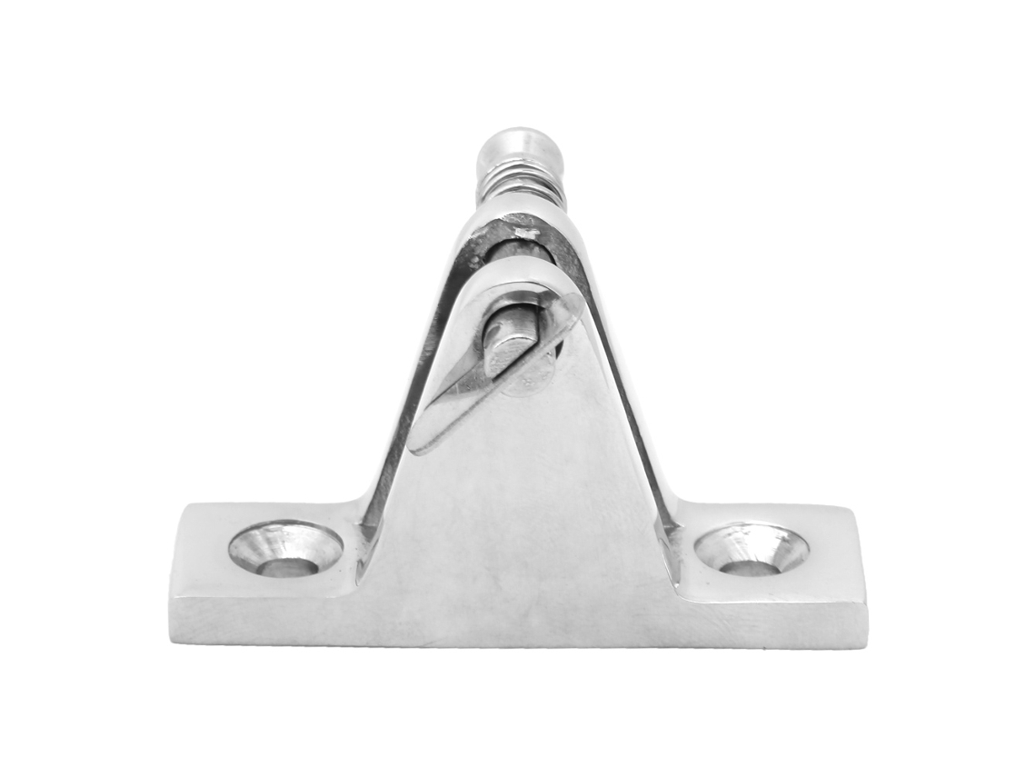 Dobradiça para convés de barco 60x18mm, peça de montagem em aço inoxidável, ferragens náuticas