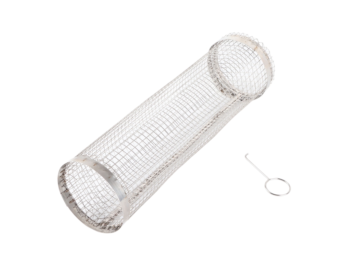 Cesta Rotisserie Inox Universal para Churrasco 30cm