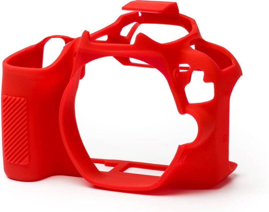 Capa de silicone EASYCOVER Canon 200D/SL2 Vermelho