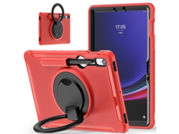 Lurelia Capa Para Tab S6 10.5 (2019) T860 E 865 E 867, Tpu, Vermelho, Proteção Contra Quedas