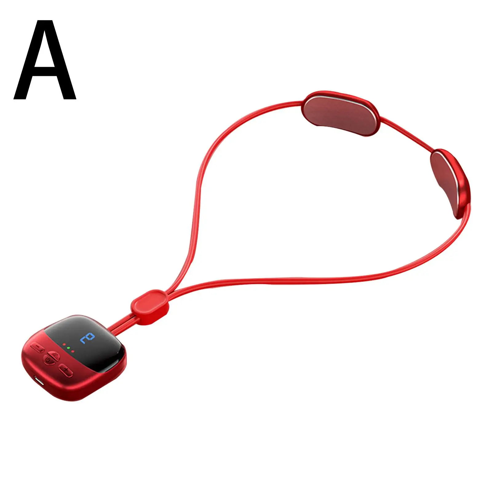 Massageador Cervical E Lombar Inteligente Para Pendurar No Pescoço Com Compressa Quente Coxas, Massagem Portátil Ems Alívio E Relaxamento Das Costas,